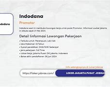 Loker Promotor Aplikasi Di Jakarta 2024